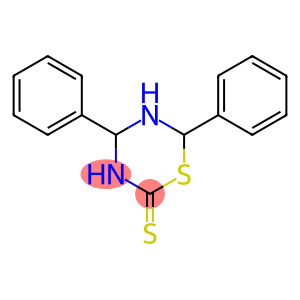 4,6-DIPHENYL-3,4,5,6-TETRAHYDRO-2H-1,3,5-THIADIAZINE-2-THIONE
