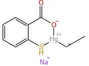 2-(ethylmercuriomercapto)benzoic acid sodium salt