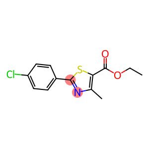 ETHYL 2-(4-CHLOROPHENYL)-4-METHYL-1,3-THIAZOLE-5-CARBOXYLATE