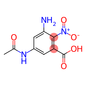 5-(ACETYLAMINO)-3-AMINO-2-NITRO-BENZOIC ACID