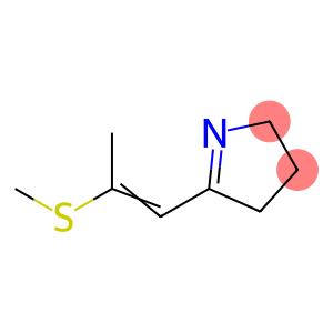 3,4-Dihydro-5-[2-(methylthio)-1-propenyl]-2H-pyrrole