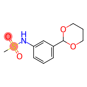 N-[3-(1,3-dioxan-2-yl)phenyl]methanesulfonamide