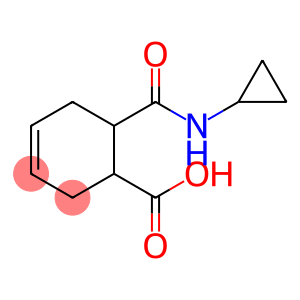 6-(环丙基氨基甲酰基)环己-3-烯-1-羧酸