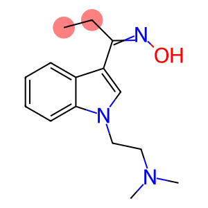 1-Propanone, 1-[1-[2-(dimethylamino)ethyl]-1H-indol-3-yl]-, oxime