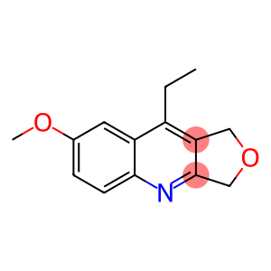 Furo[3,4-b]quinoline, 9-ethyl-1,3-dihydro-7-methoxy- (9CI)