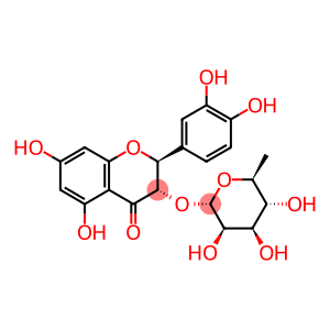 4H-1-Benzopyran-4-one, 3-[(6-deoxy-α-L-mannopyranosyl)oxy]-2-(3,4-dihydroxyphenyl)-2,3-dihydro-5,7-dihydroxy-, (2S,3S)-