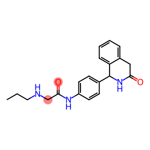4'-(3-Oxo-1,2,3,4-tetrahydroisoquinolin-1-yl)-2-(propylamino)acetanilide