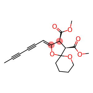 2-(2,4-Hexadiynylidene)-1,6-dioxaspiro[4.5]decane-3,4-dicarboxylic acid dimethyl ester