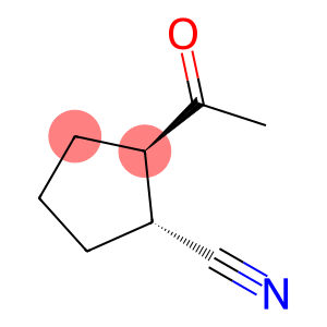 Cyclopentanecarbonitrile, 2-acetyl-, (1R,2R)-rel-