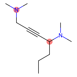 N1,N1,N4,N4-四甲基-2-庚炔-1,4-二胺