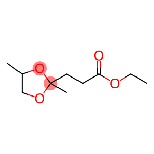 1,3-Dioxolane-2-propanoic acid, 2,4-dimethyl-, ethyl ester