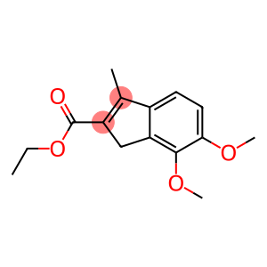 1H-Indene-2-carboxylicacid, 6,7-dimethoxy-3-methyl-, ethyl ester