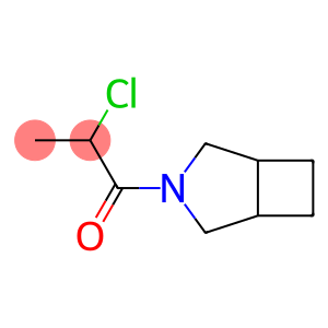 3-Azabicyclo[3.2.0]heptane, 3-(2-chloro-1-oxopropyl)- (9CI)