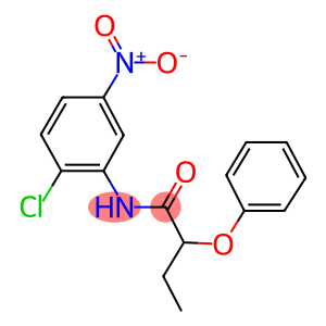 N-{2-chloro-5-nitrophenyl}-2-phenoxybutanamide