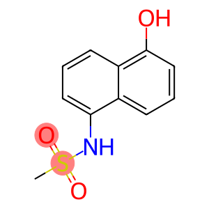 Methanesulfonamide, N-(5-hydroxy-1-naphthalenyl)-