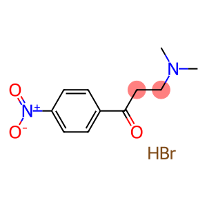 1-Propanone,3-(dimethylamino)-1-(4-nitrophenyl)-, hydrobromide (1:1)