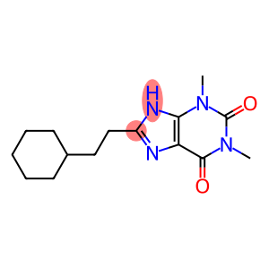 8-(2-Cyclohexylethyl)theophylline