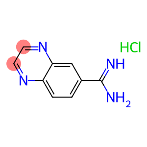 6-Quinoxalinecarboximidamide monohydrochloride