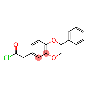 Benzeneacetyl chloride, 3-methoxy-4-(phenylmethoxy)-