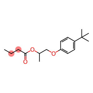 1-(4-tert-butylphenoxy)propan-2-yl butanoate