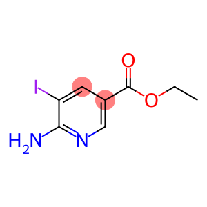 3-Pyridinecarboxylic acid, 6-amino-5-iodo-, ethyl ester