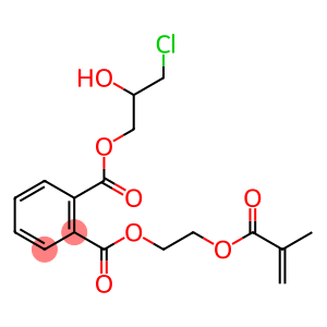 Phthalic acid 1-(3-chloro-2-hydroxypropyl)2-[2-(methacryloyloxy)ethyl] ester