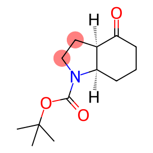 1H-Indole-1-carboxylic acid, octahydro-4-oxo-, 1,1-dimethylethyl ester, (3aR,7aR)-