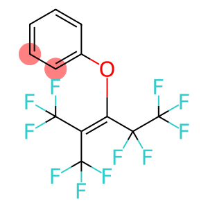 Benzene, [[3,3,3-trifluoro-1-(1,1,2,2,2-pentafluoroethyl)-2-(trifluoromethyl)-1-propen-1-yl]oxy]-