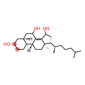 5α-Cholest-8(14)-ene-3β,7,15-triol