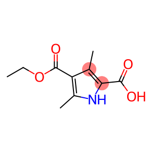 4-乙氧羰基-3,5-二甲基吡咯-2-羧酸