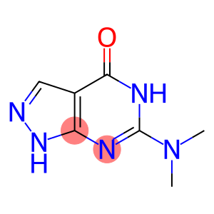 4H-Pyrazolo[3,4-d]pyrimidin-4-one,6-(dimethylamino)-1,5-dihydro-