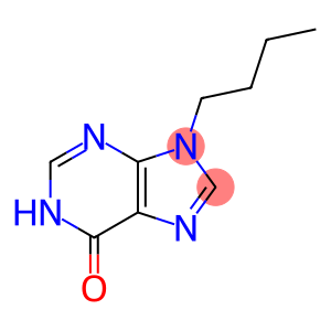 6H-Purin-6-one, 9-butyl-1,9-dihydro-