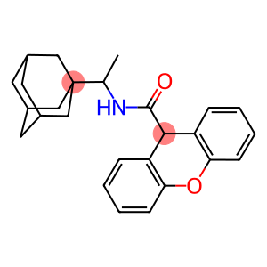 N-[1-(1-adamantyl)ethyl]-9H-xanthene-9-carboxamide