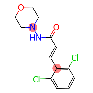 3-(2,6-dichlorophenyl)-N-(4-morpholinyl)acrylamide