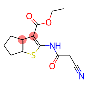 2-[(2-cyanoacetyl)amino]-5,6-dihydro-4H-cyclopenta[d]thiophene-3-carboxylic acid ethyl ester