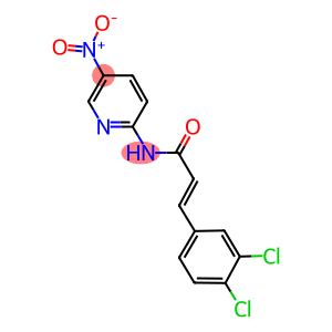 3-(3,4-dichlorophenyl)-N-{5-nitro-2-pyridinyl}acrylamide