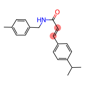 3-(4-isopropylphenyl)-N-(4-methylbenzyl)acrylamide