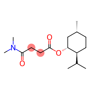 Butanoic acid, 4-(dimethylamino)-4-oxo-, (1R,2S,5R)-5-methyl-2-(1-methylethyl)cyclohexyl ester