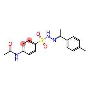 N-[4-[[1-(4-methylphenyl)ethylideneamino]sulfamoyl]phenyl]acetamide