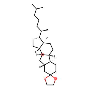 3,3-(Ethylenebisoxy)-B-nor-5α-cholestane