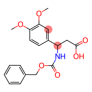 3-BENZYLOXYCARBONYLAMINO-3-(3,4-DIMETHOXY-PHENYL)-PROPIONIC ACID