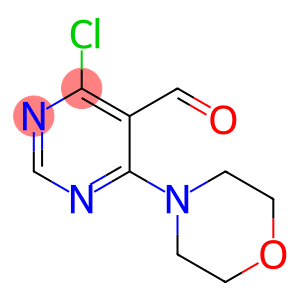 4-CHLORO-6-MORPHOLINO-5-PYRIMIDINECARBALDEHYDE