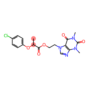 Demethyletofyllineclofibrate