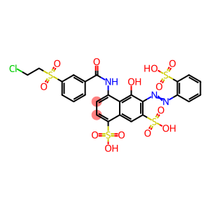 4-[[3-[(2-chloroethyl)sulphonyl]benzoyl]amino]-5-hydroxy-6-[(2-sulphophenyl)azo]naphthalene-1,7-disulphonic acid