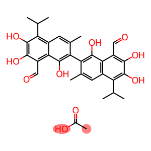 Gossypol acetic acid