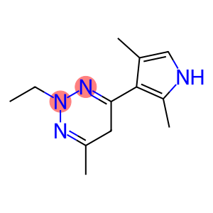 1,2,3-Triazine, 4-(2,4-dimethyl-1H-pyrrol-3-yl)-2-ethyl-2,5-dihydro-6-methyl-