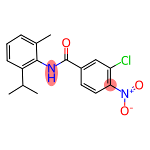 3-chloro-4-nitro-N-(2-isopropyl-6-methylphenyl)benzamide