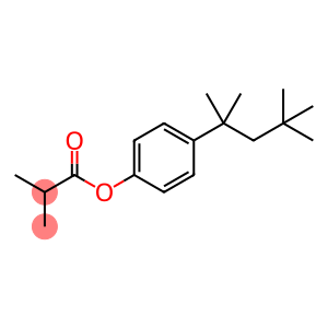 [4-(2,4,4-trimethylpentan-2-yl)phenyl] 2-methylpropanoate