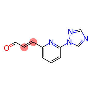 2-Propenal,3-[6-(1H-1,2,4-triazol-1-yl)-2-pyridinyl]-,(2E)-(9CI)