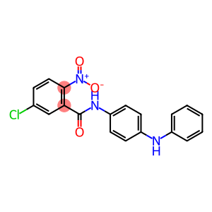 N-(4-anilinophenyl)-5-chloro-2-nitrobenzamide